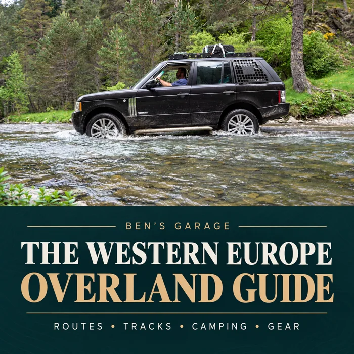 Cover of the Western Europe overland guide